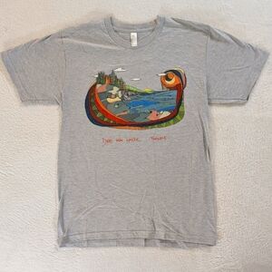 Dead Man Winter Furnace Shirt Adult Size M Graphic Tee American Apparel